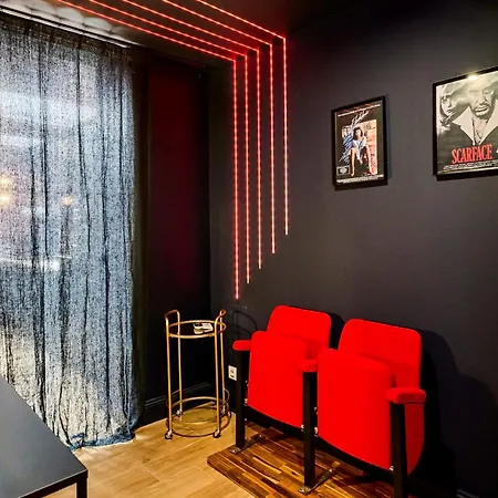Apartment Cinema Prive & Sauna - Nuit Romantique