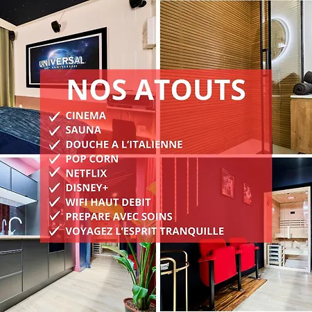 Le Cinema - Les Demeures D'adrien Apartamento