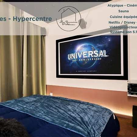 Apartment Cinema Prive & Sauna - Nuit Romantique Armentières